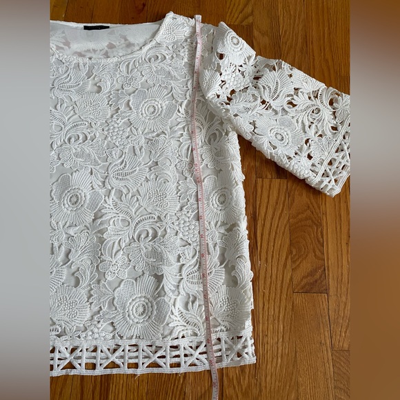 Off white top. Petite XS by Ann Taylor - Picture 3 of 5